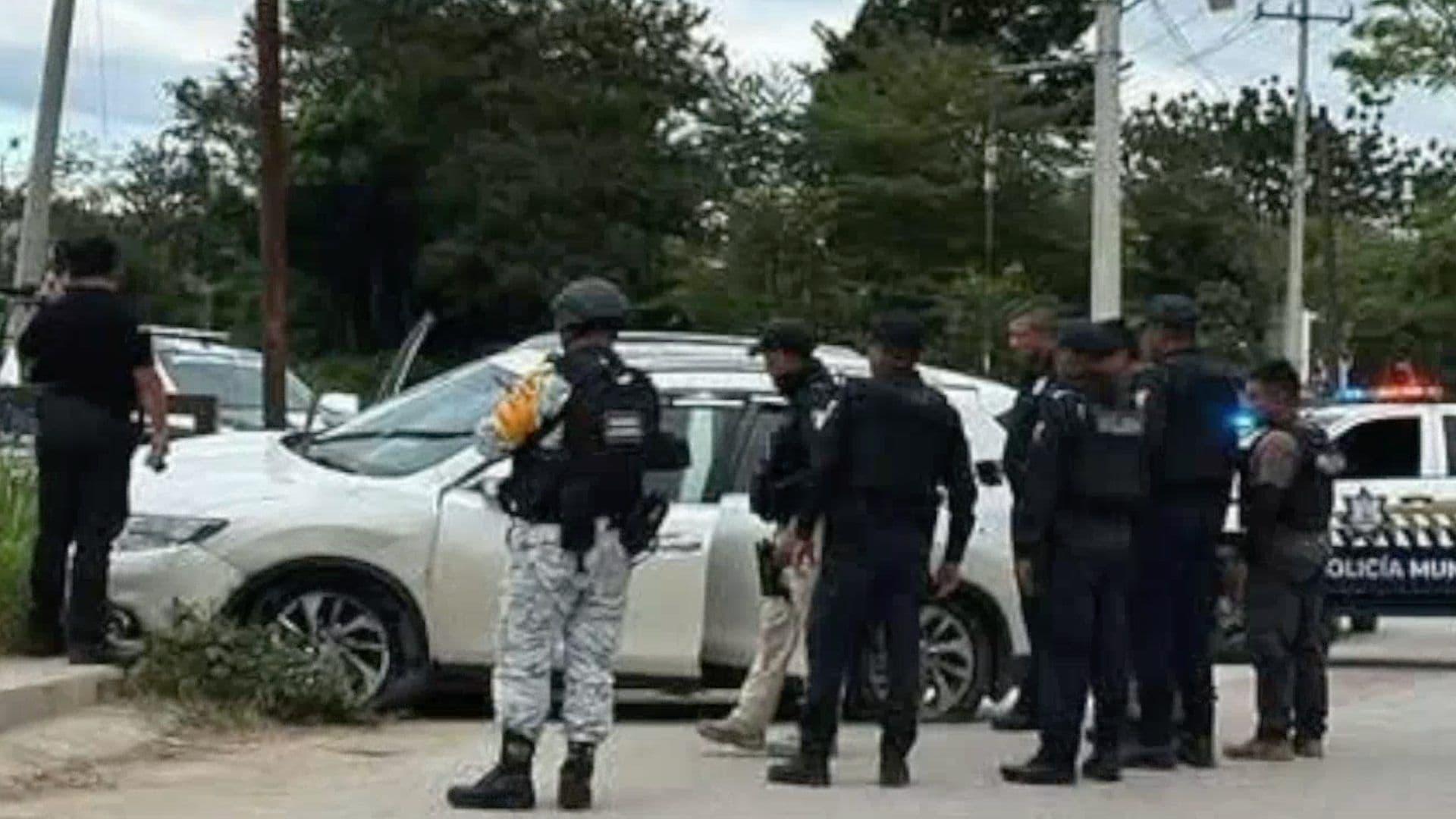 Robo Desata Enfrentamiento a Disparos entre Delincuentes y Policías en Ocosingo, Chiapas