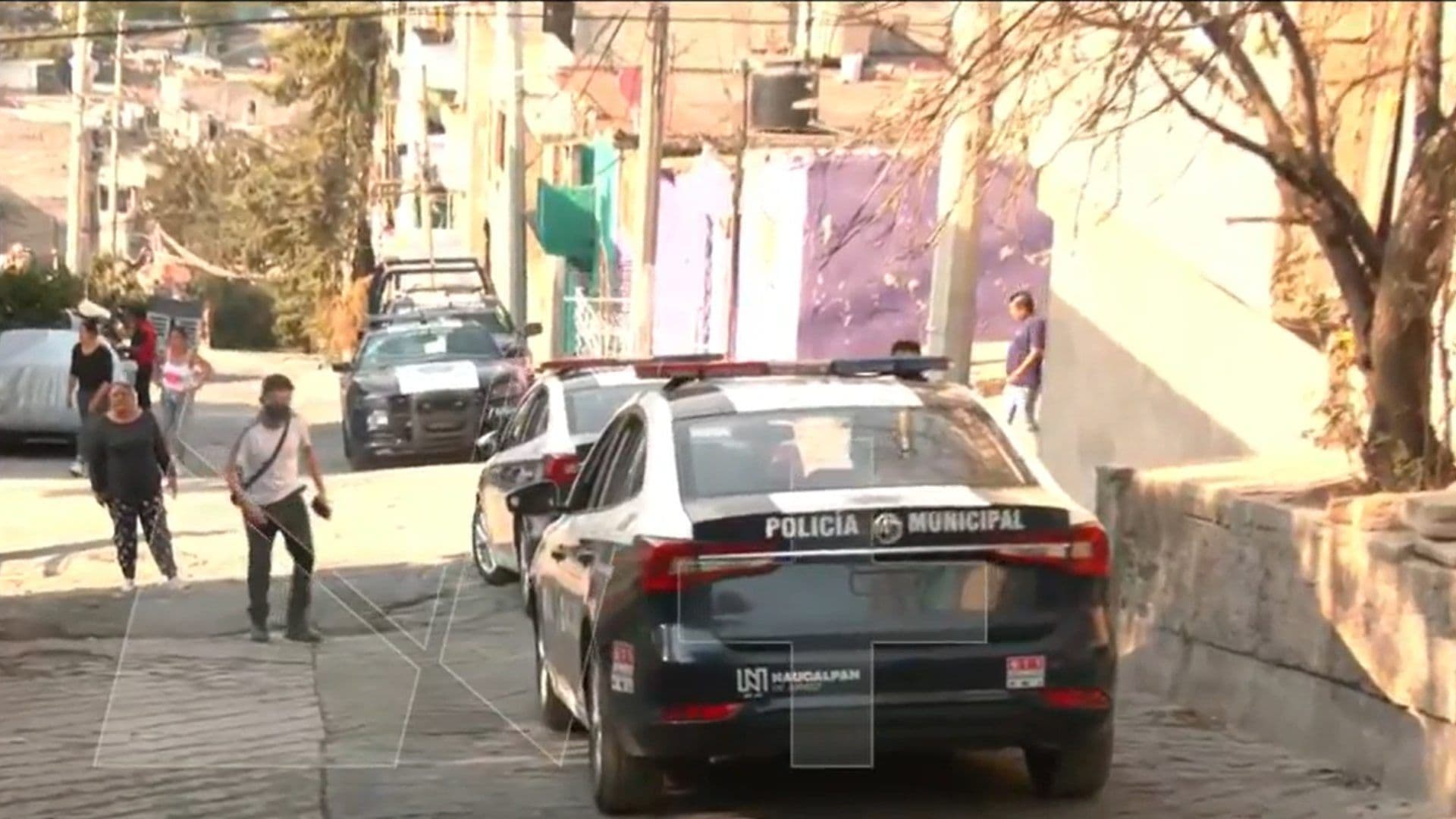 Balacera Deja un Muerto y 4 Policías Lesionados en Valle Dorado, Naucalpan