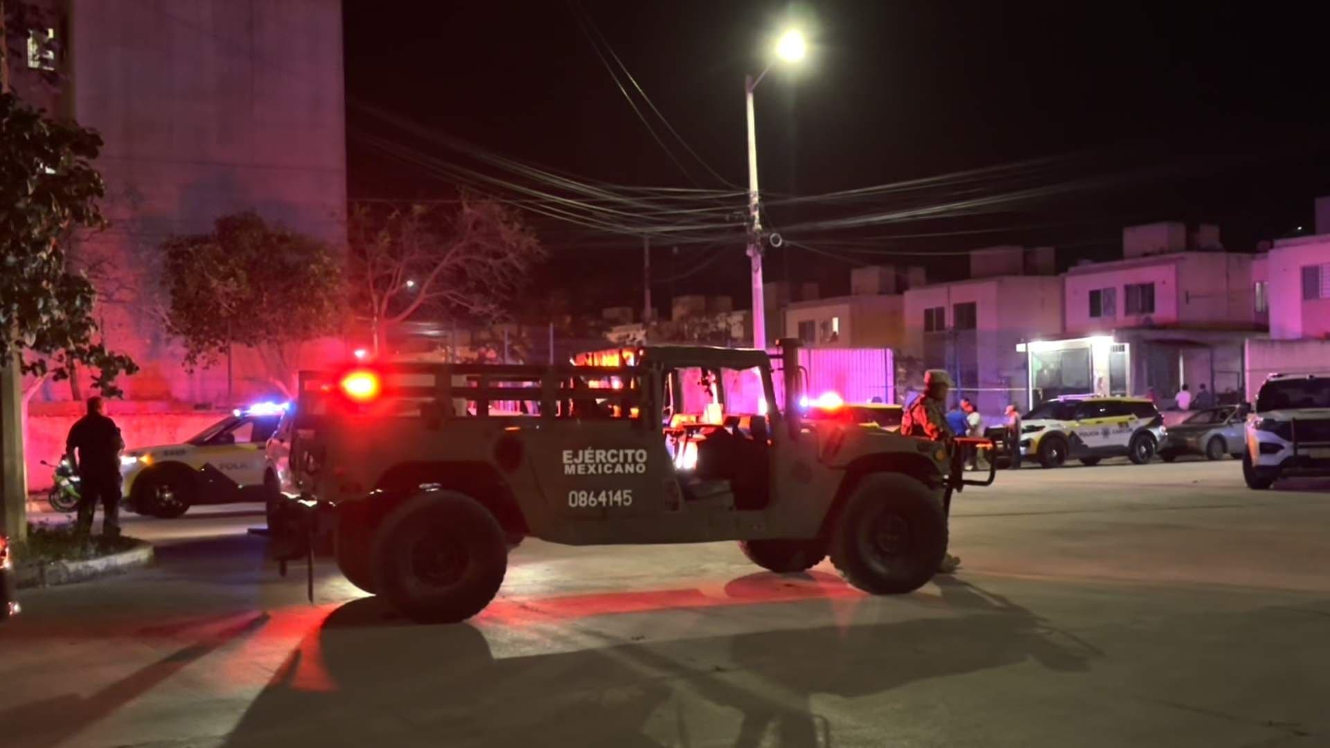 Muere Mujer por Bala Perdida tras Ataque Armado en Cancún; Hay un Detenido
