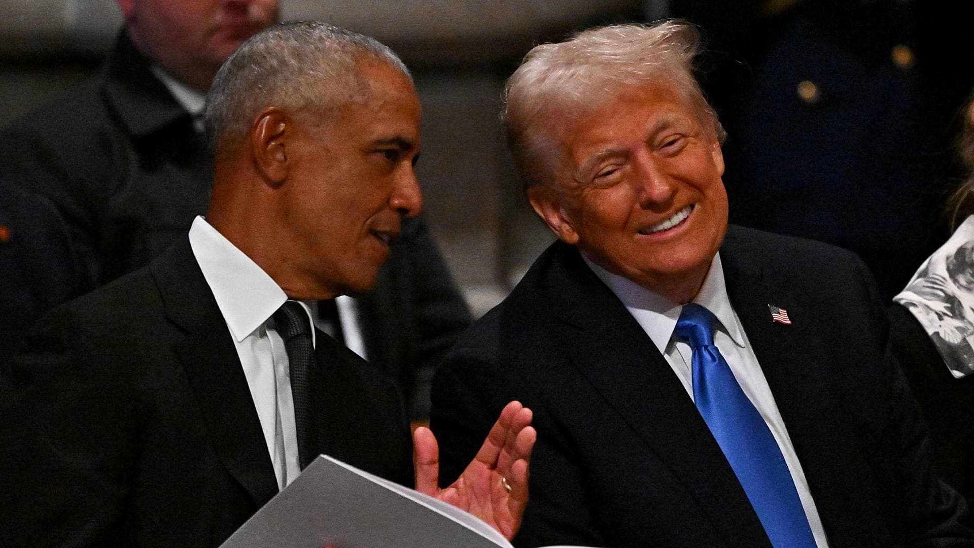 Trump y Obama, ¿Amigos o Rivales? Así fue su Reencuentro en Funeral de Jimmy Carter
