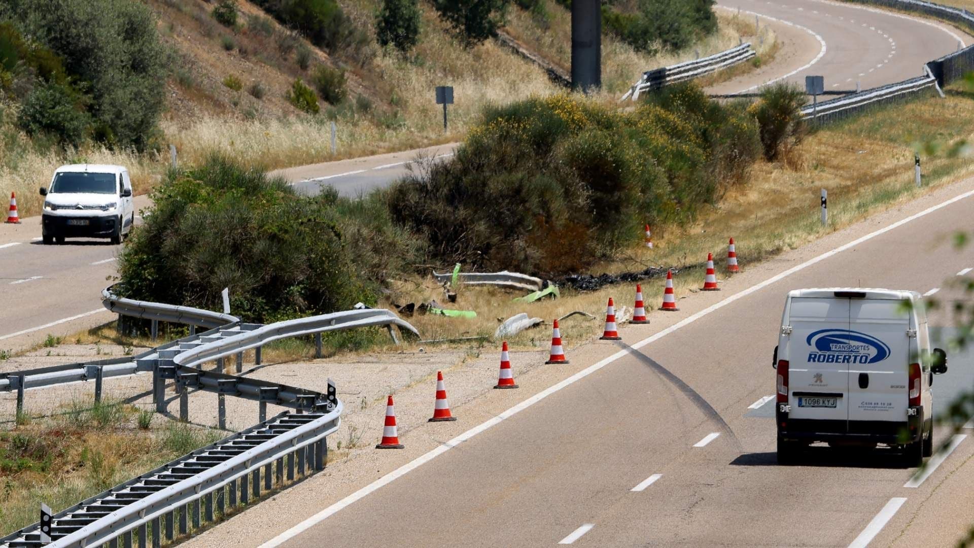 Video: Así Encontraron Auto Incendiado luego de Accidente de Diogo Jota y su Hermano