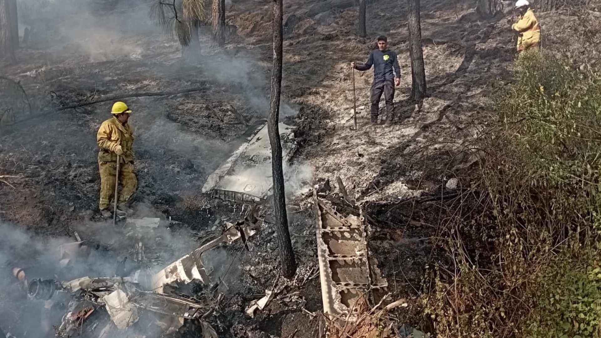 Aeronave Se Estrella en el Municipio de Quitupan; De Manera Preliminar se Habla de 7 Muertos