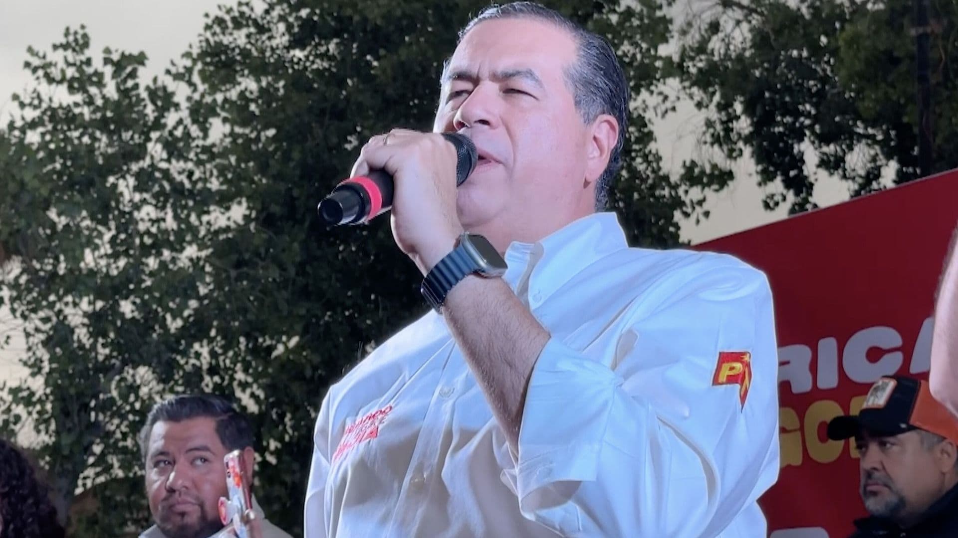 Ricardo Mejía Cierra Campaña en Saltillo