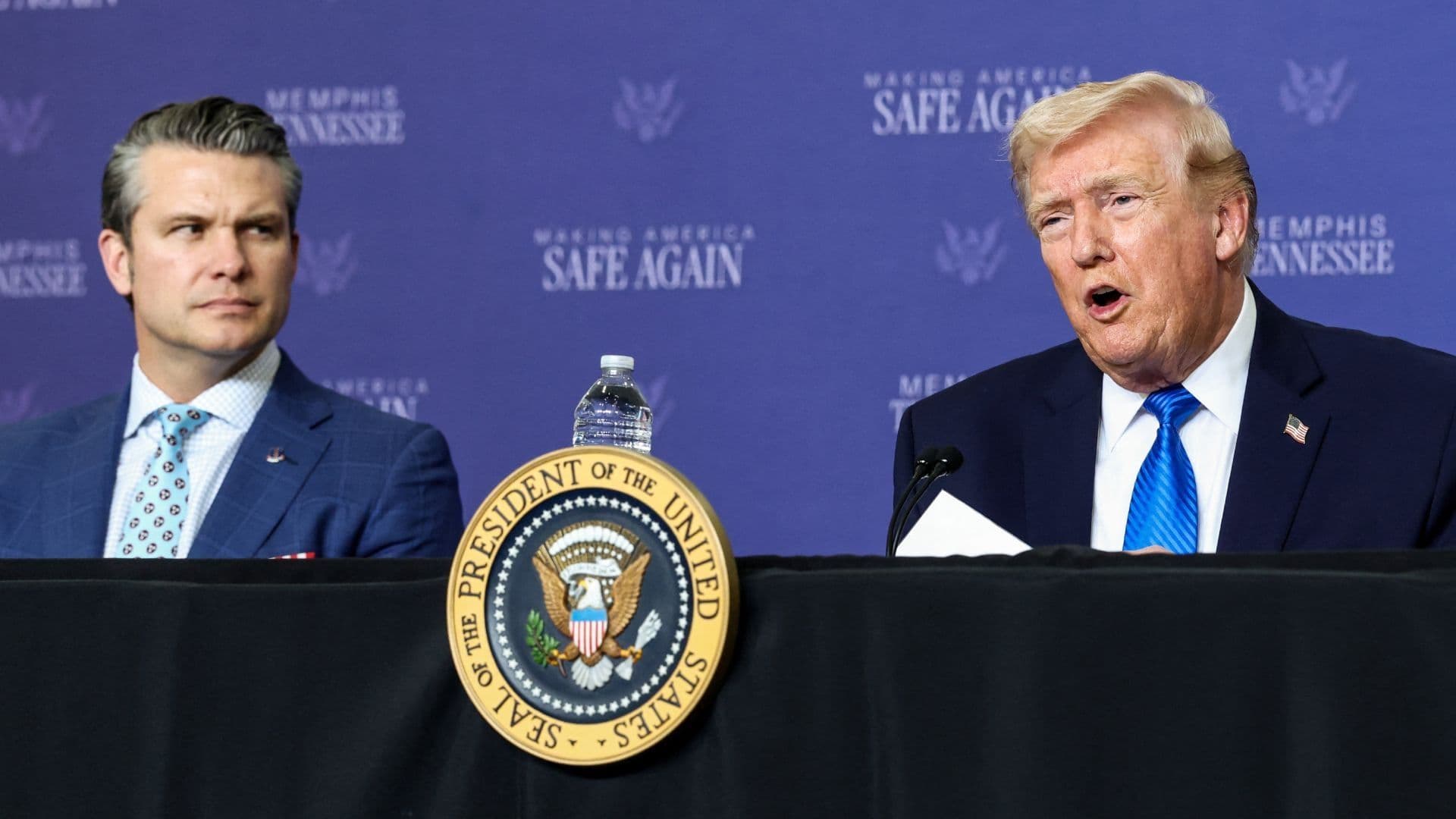 Trump Vuelve a Usar de Ejemplo a la Ciudad de México para Hablar de "Inseguridad" en Memphis