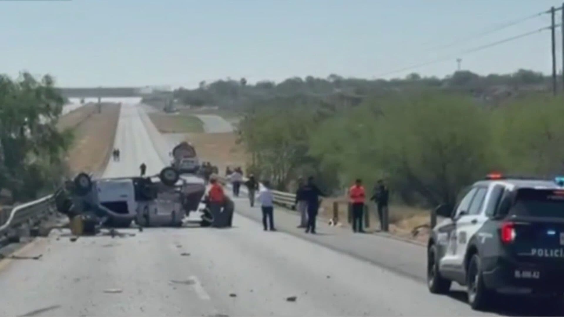 Alarma Volcadura de Pipa con Gas LP en Anillo Periférico en Juárez, Nuevo León