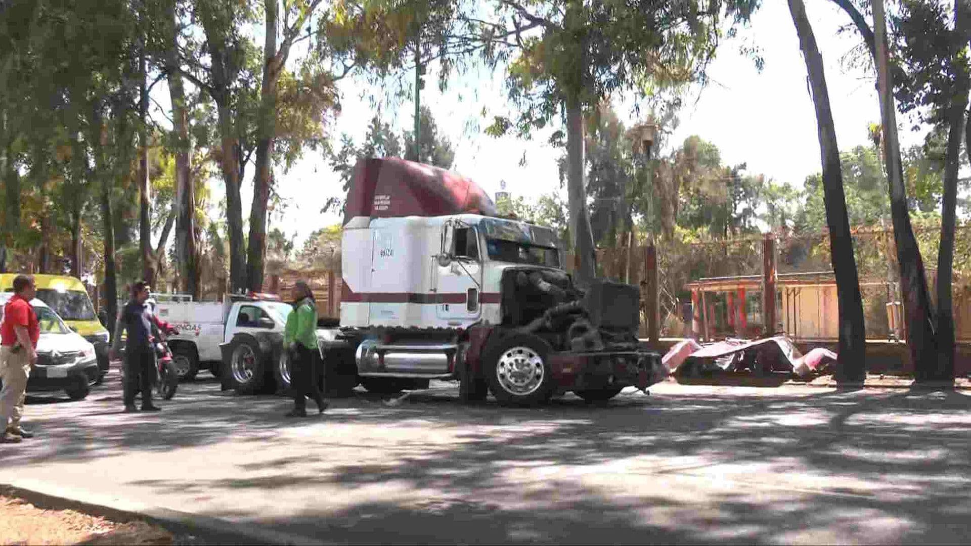 Tráiler Provoca Choque Múltiple en la Alcaldía Gustavo A. Madero, CDMX