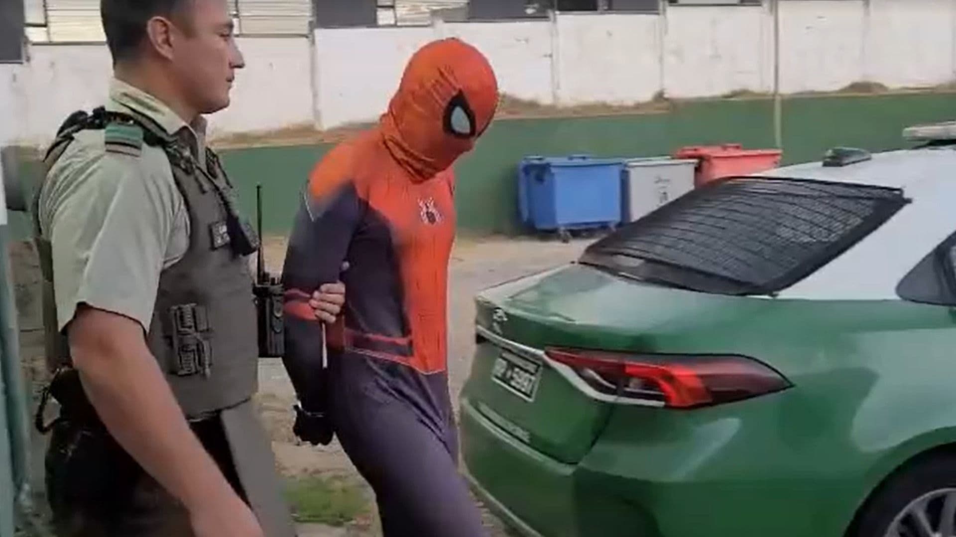 Detienen a Spider-Man de Valparaíso por Amenazas y Asesinato Frustrado