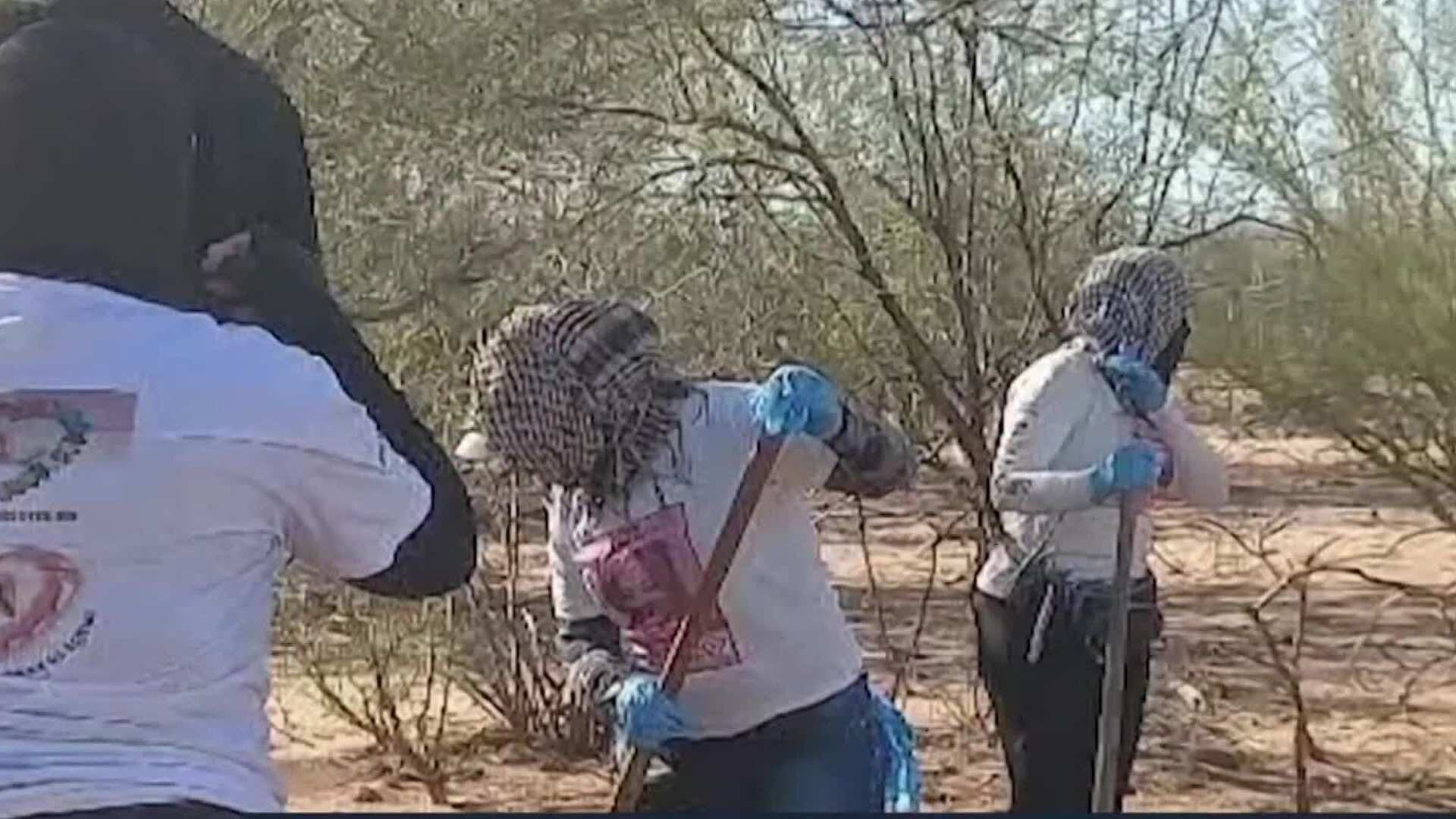 Madres Buscadoras Localizan Huesos en 3 Fosas Clandestinas en Guaymas, Sonora