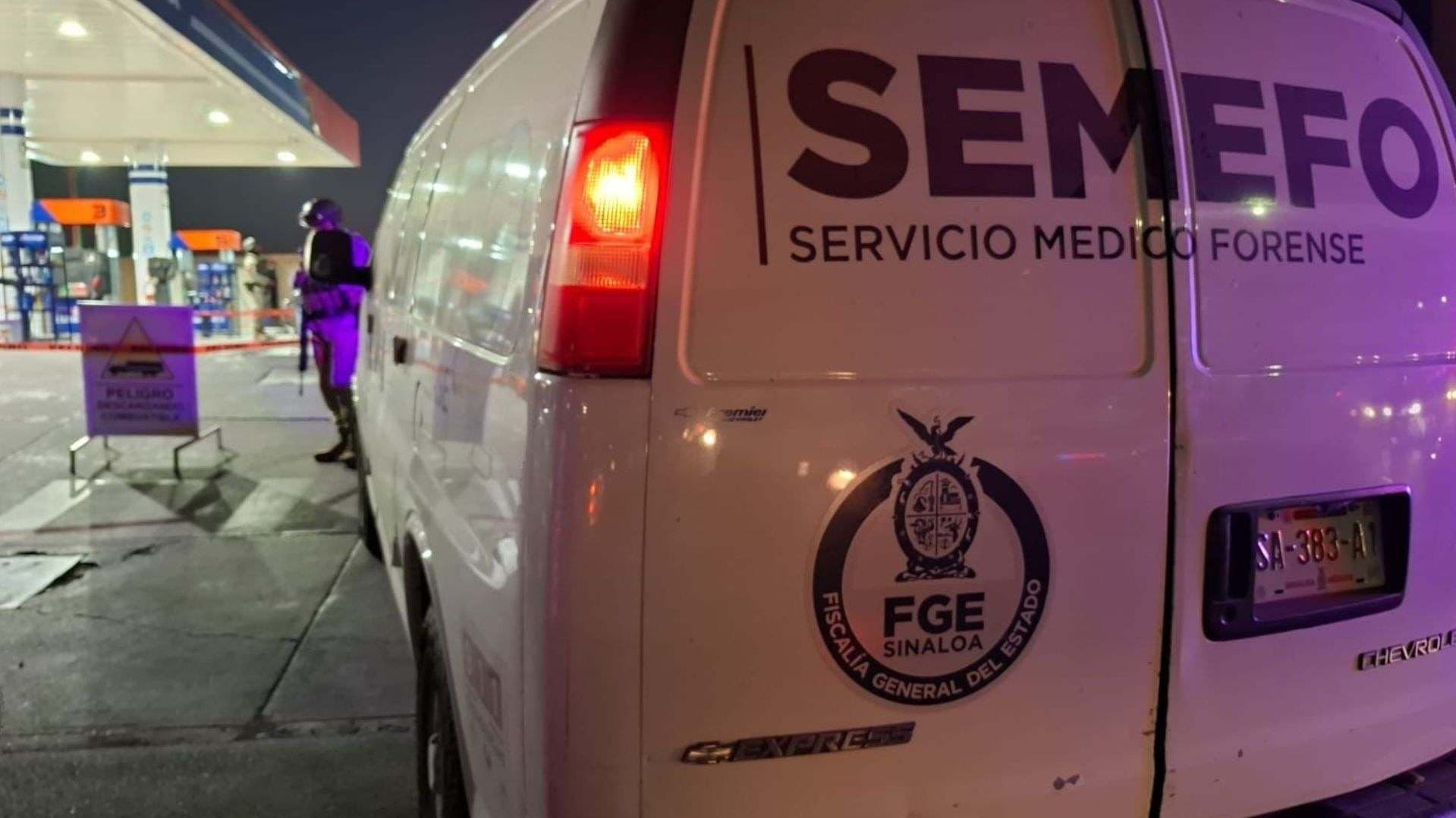 Ejecutan a Motociclista y Despachador en Gasolinera del Sector Barrancos en Culiacán, Sinaloa