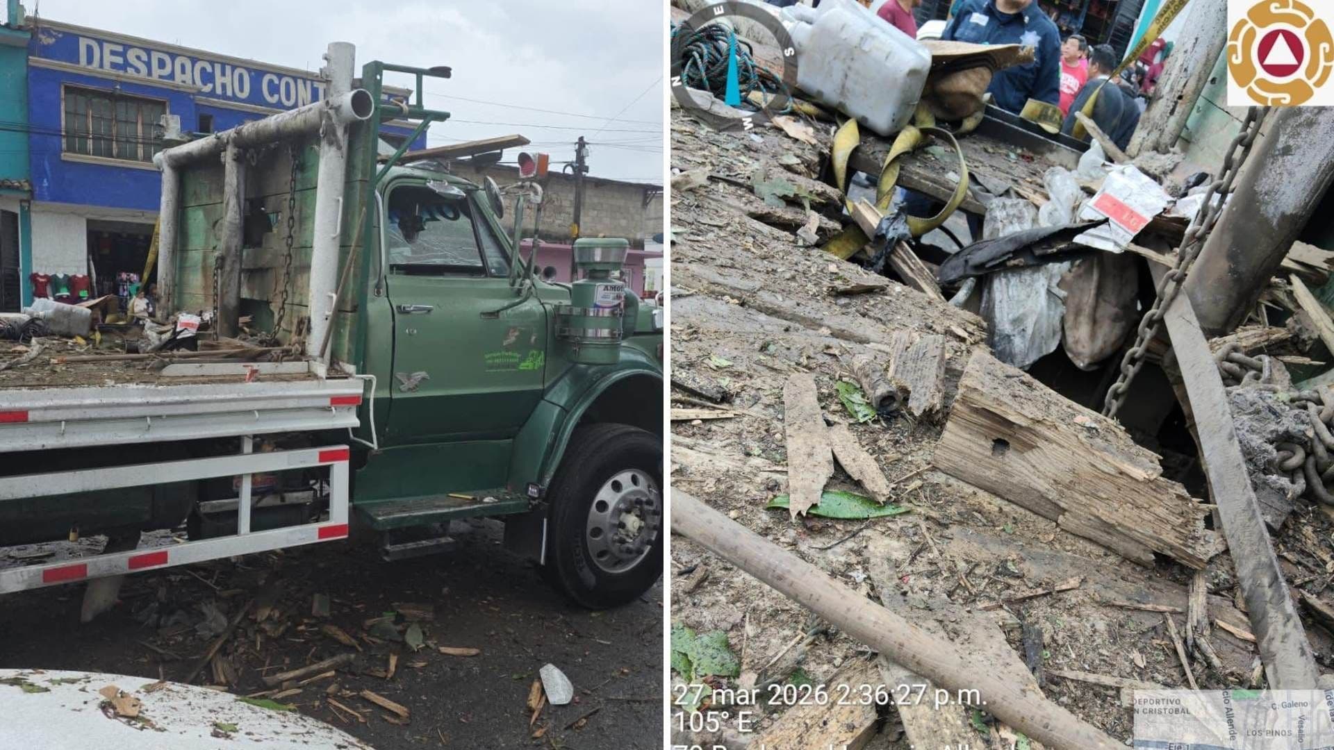 Camión con Pirotecnia Explota Durante Peregrinación en San Cristóbal de las Casas, Chiapas