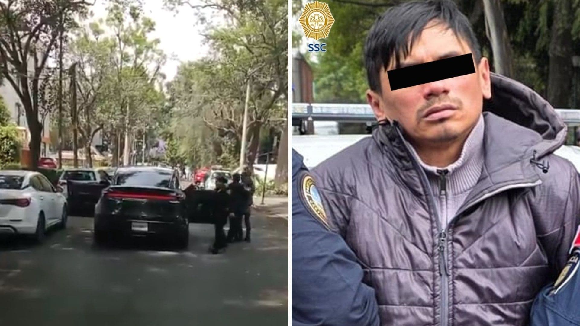 Extranjero Retiene a Un Empresario en Polanco, CDMX, Tras Engañarlo con Una Llanta Ponchada