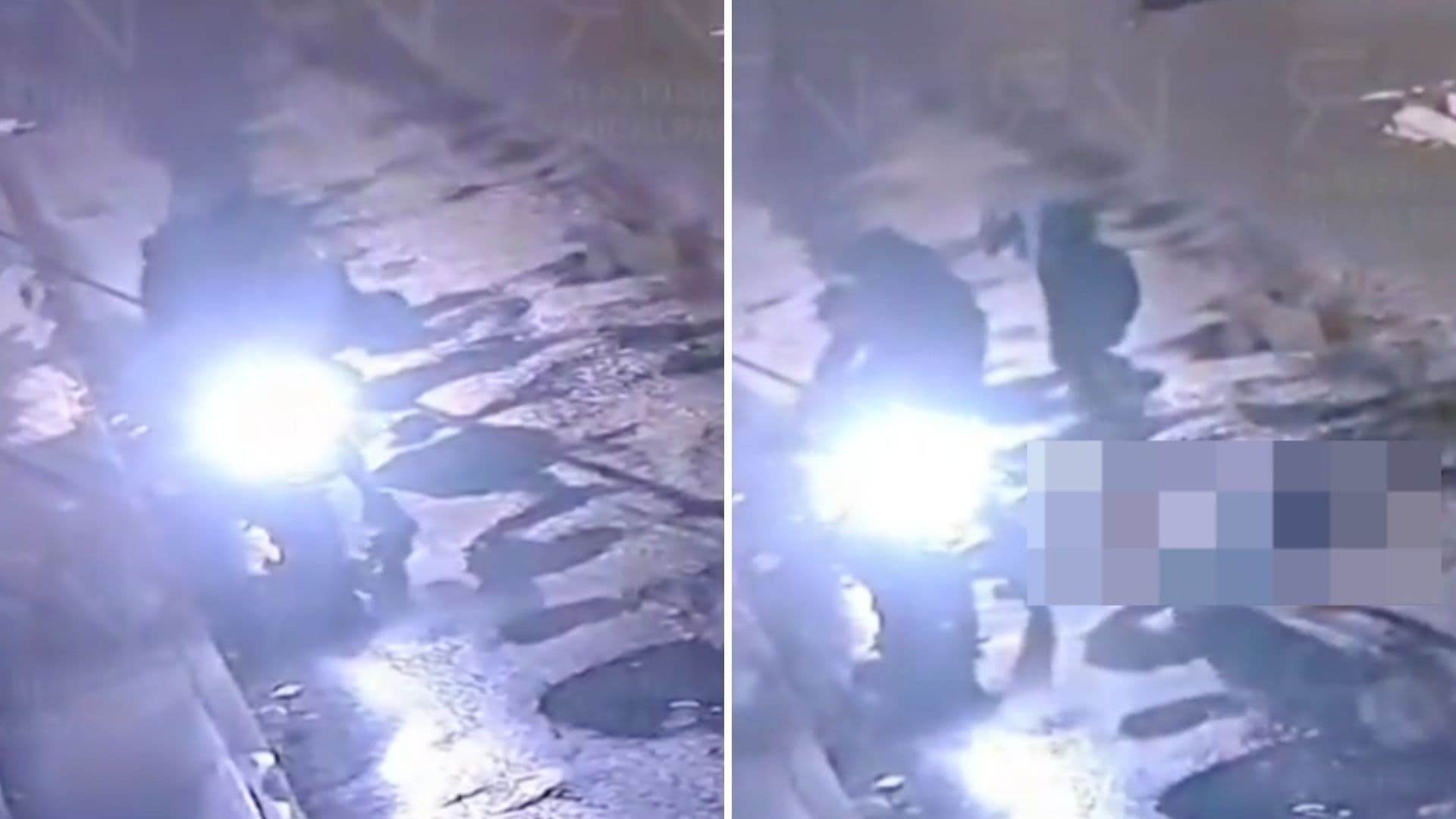 VIDEO: Motociclistas Abandonan Cuerpo Sin Vida de Hombre en Naucalpan; Fingían que Era Pasajero