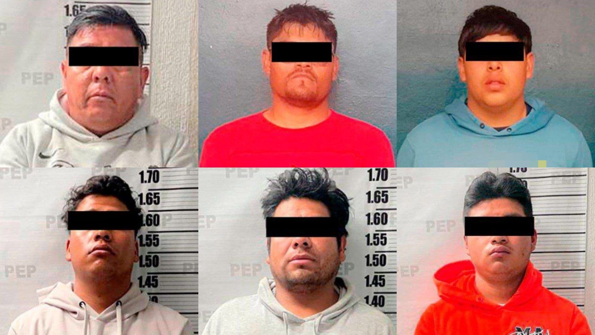 Seis Presuntos Extorsionadores Armados Fueron Detenidos en Tecamachalco, Puebla