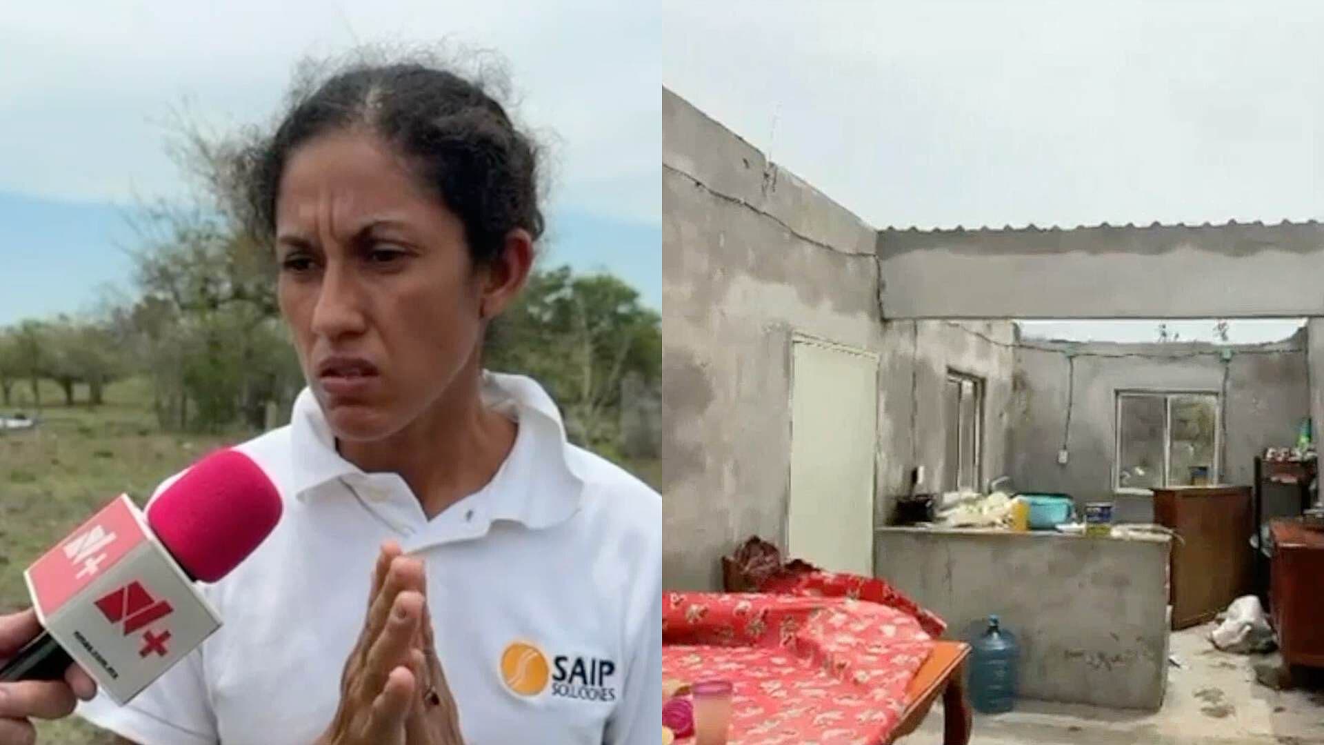 Habitantes Narran Cómo Vivieron el Torbellino que Dejó sin Techo Viviendas en Tierra Blanca