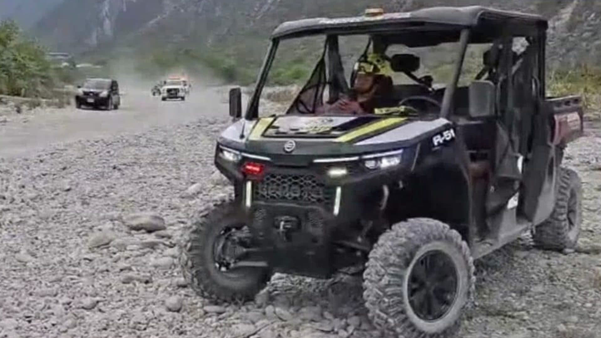 Volcadura de Cuatrimoto Deja Dos Menores de 13 Años Heridas en La Huasteca en Santa Catarina, NL