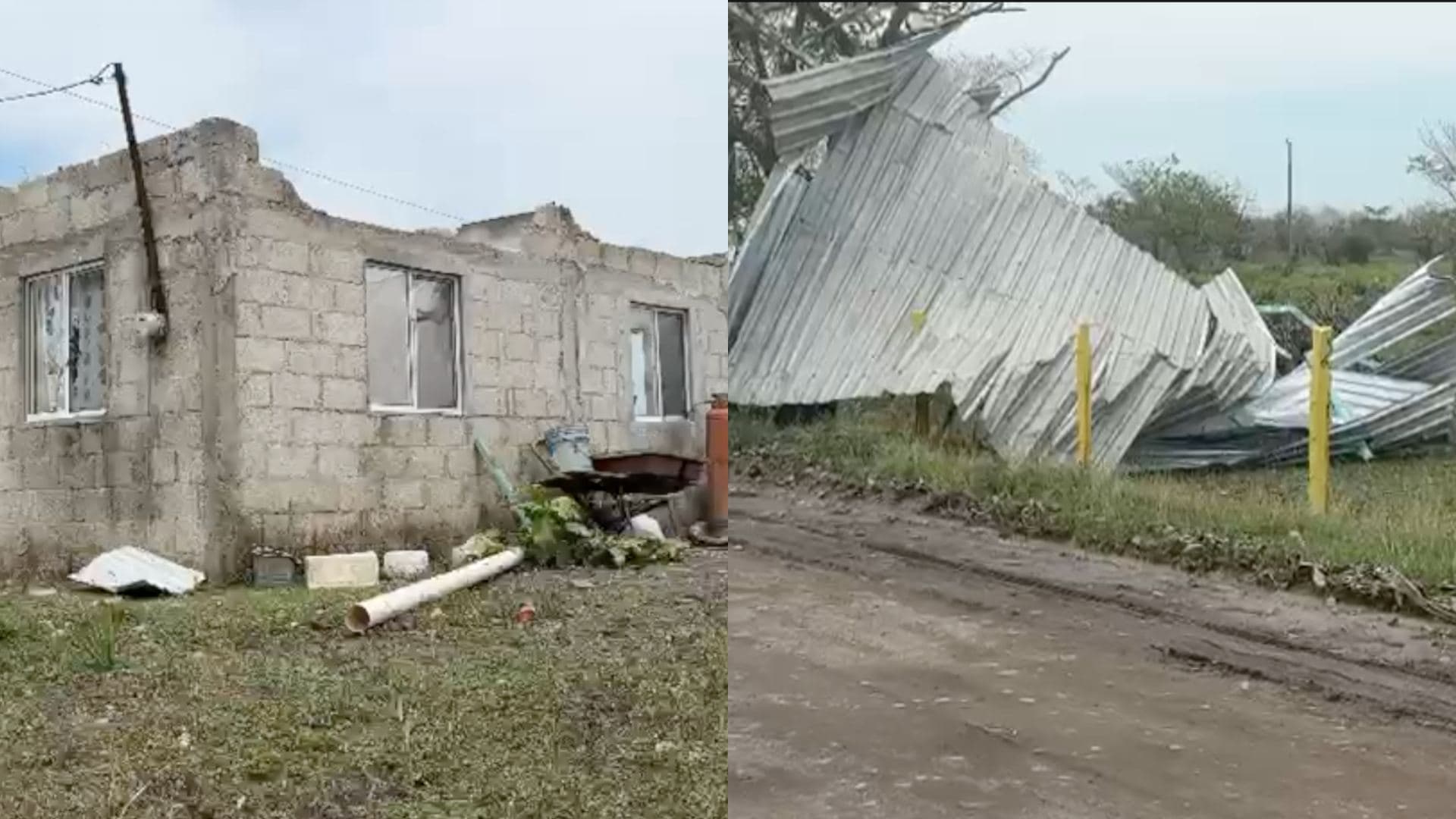 Torbellino Deja Sin Techo a Viviendas en Tierra Blanca, Veracruz