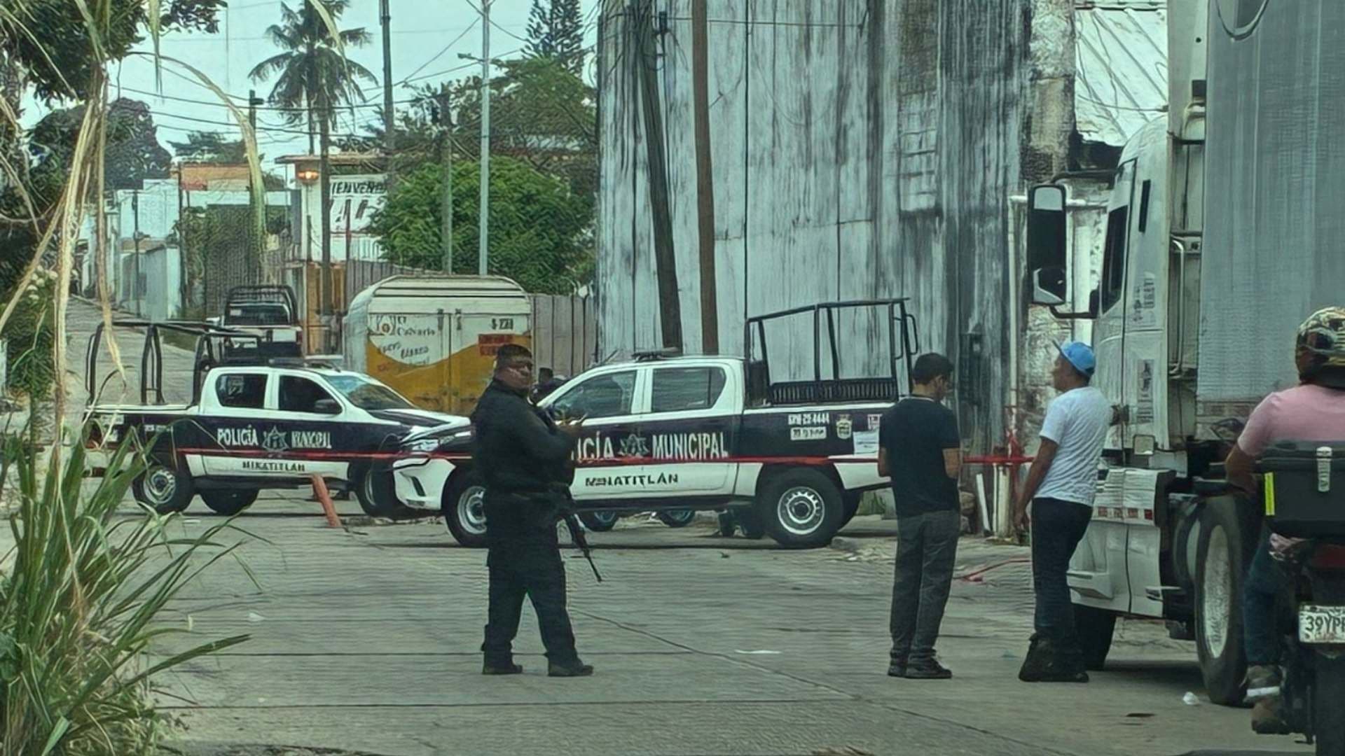 Hombres Sufren Ataque Armado en Minatitlán, Veracruz; Iban en su Motocicleta