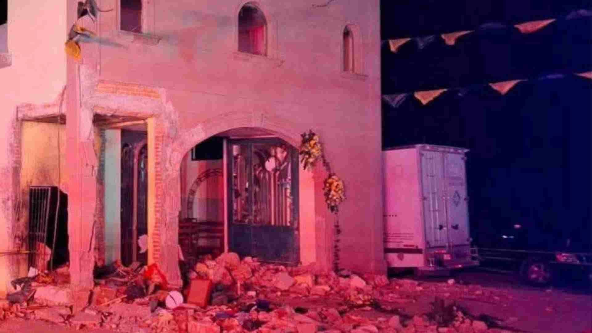 Explosión en Iglesia Deja a Dos Personas Sin Vida en Mexquitic, SLP; Hay 6 Lesionados
