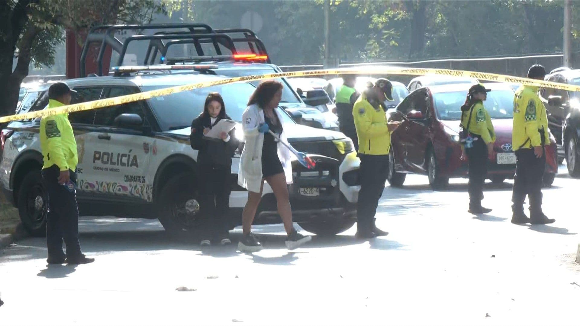 Taxista Atropella y Mata a Motociclista; Se Da a la Fuga en Río Churubusco Hoy