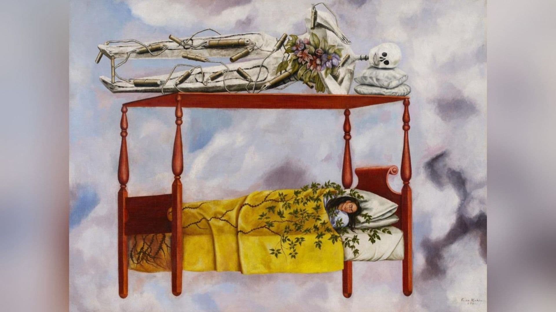 ‘El Sueño’ de Frida Kahlo Se Convierte en la Obra Subastada Más Cara Realizada por Una Mujer