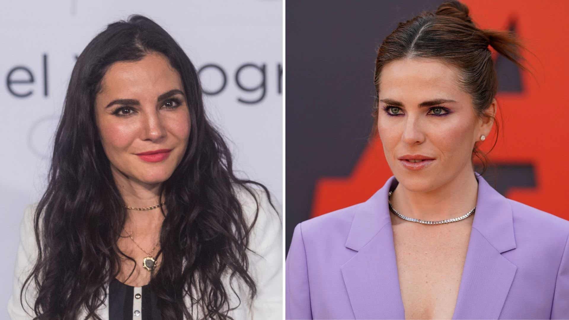 Martha Higareda y Karla Souza Pagan Inscripción de Clavadistas Mexicanos