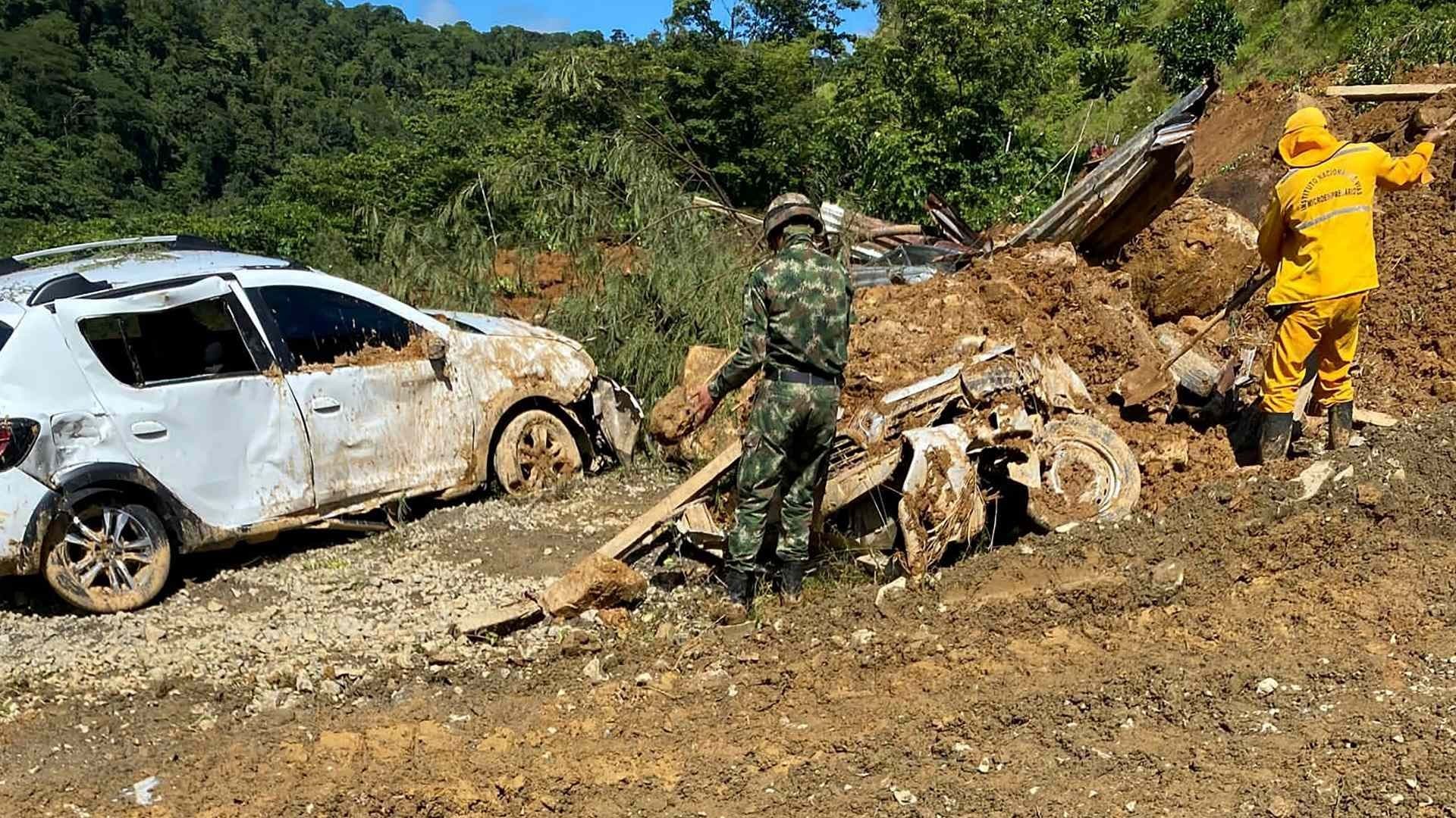 Así se Vivió el Momento Exacto del Derrumbe en Chocó, Colombia | Video