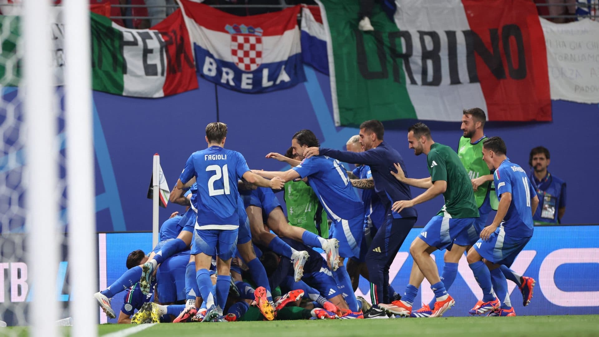 Italia se Clasifica a Octavos de Final de la Euro y Pone a Rezar a Croacia