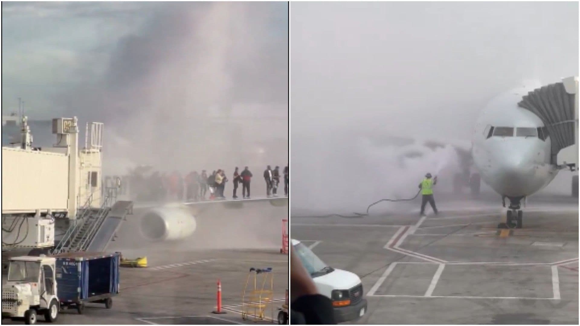 VIDEO: Se Incendia Avión de American Airlines en Aeropuerto de Denver