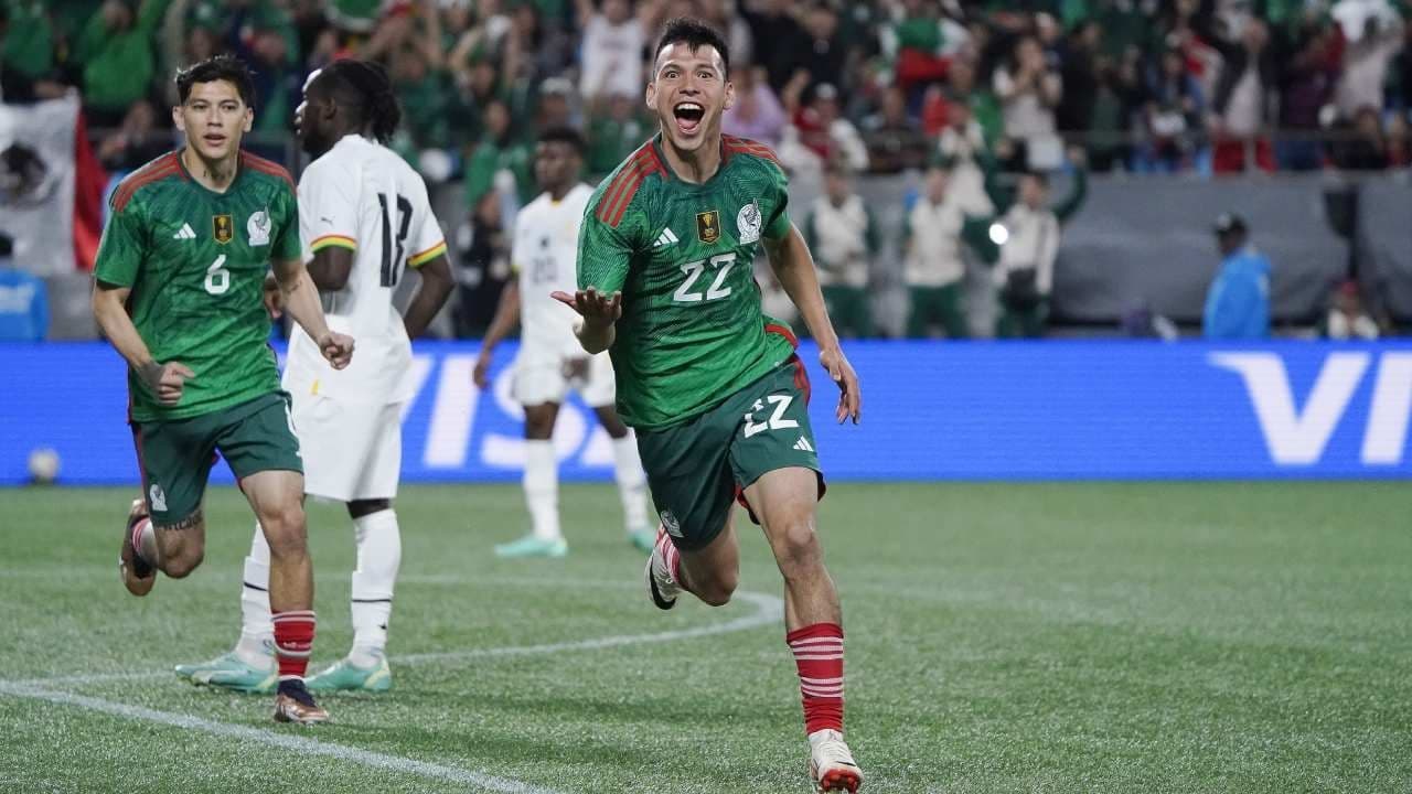 México Vence a Ghana en Partido de Preparación