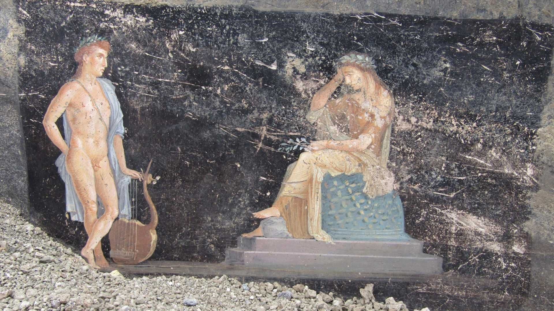 Galería | Hallan en Pompeya Frescos Sobre la Guerra de Troya; Adornaban Salón de Banquetes