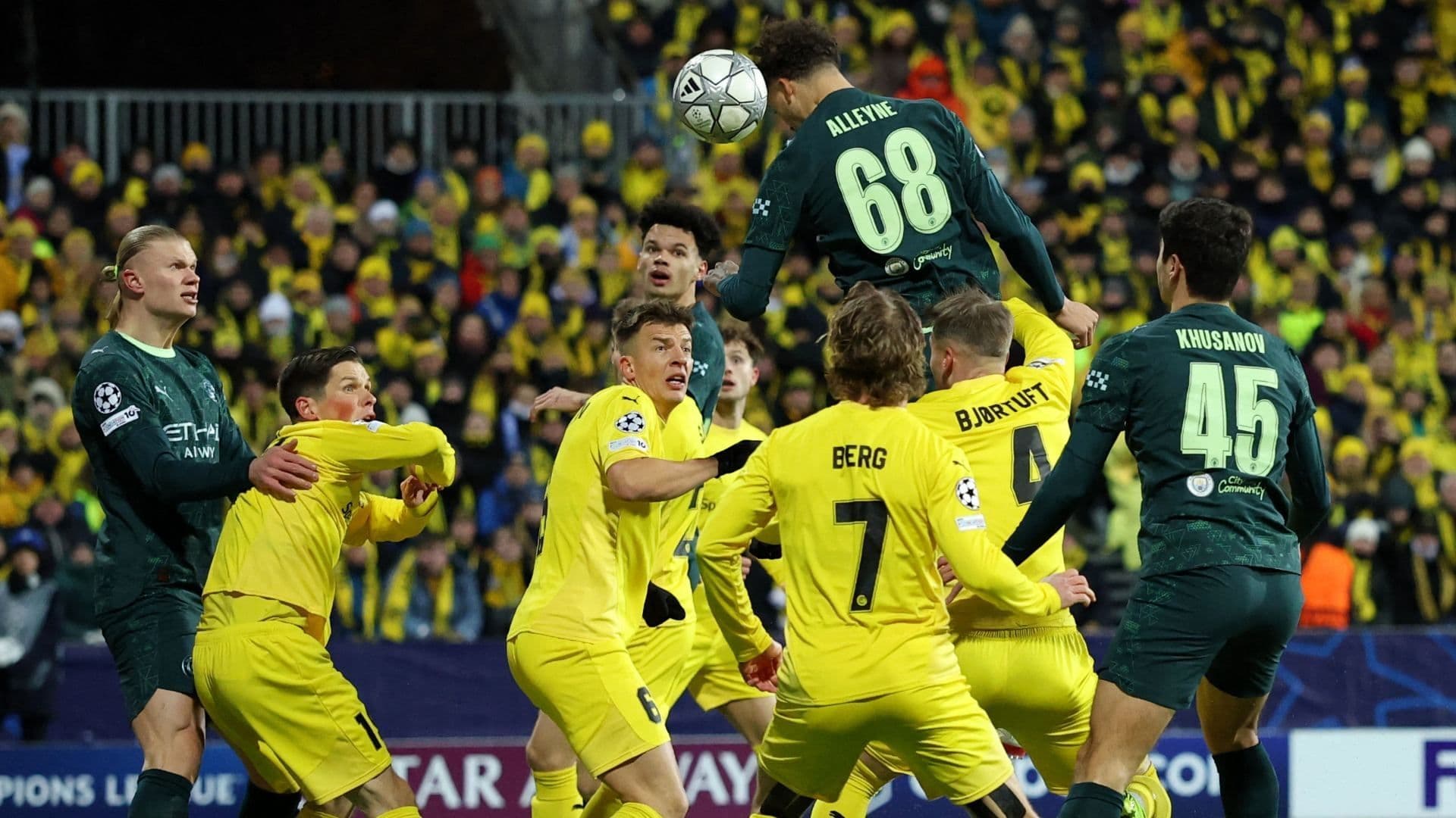 Sorpresa en la Champions: Manchester City es Humillado por el Modesto Bodo Glimt