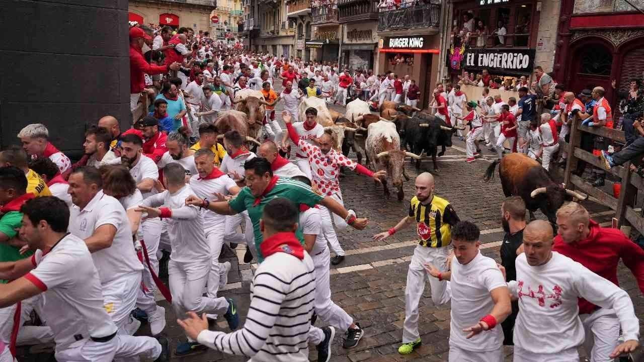 Video | Así Fue el Primer Encierro de San Fermín 2023