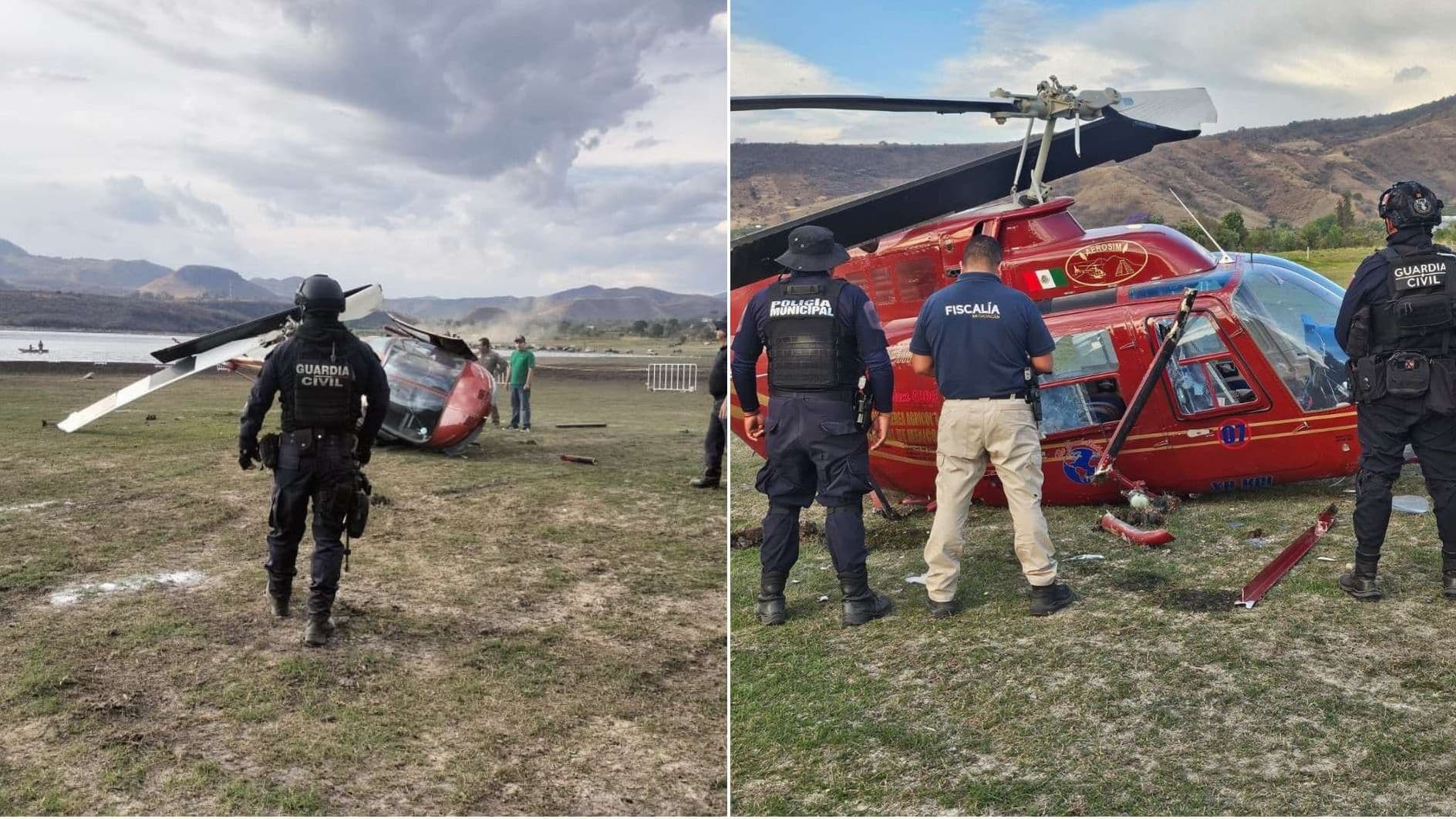 Se Desploma Avioneta Hoy en Zitácuaro, Michoacán; Hay 3 Personas Heridas