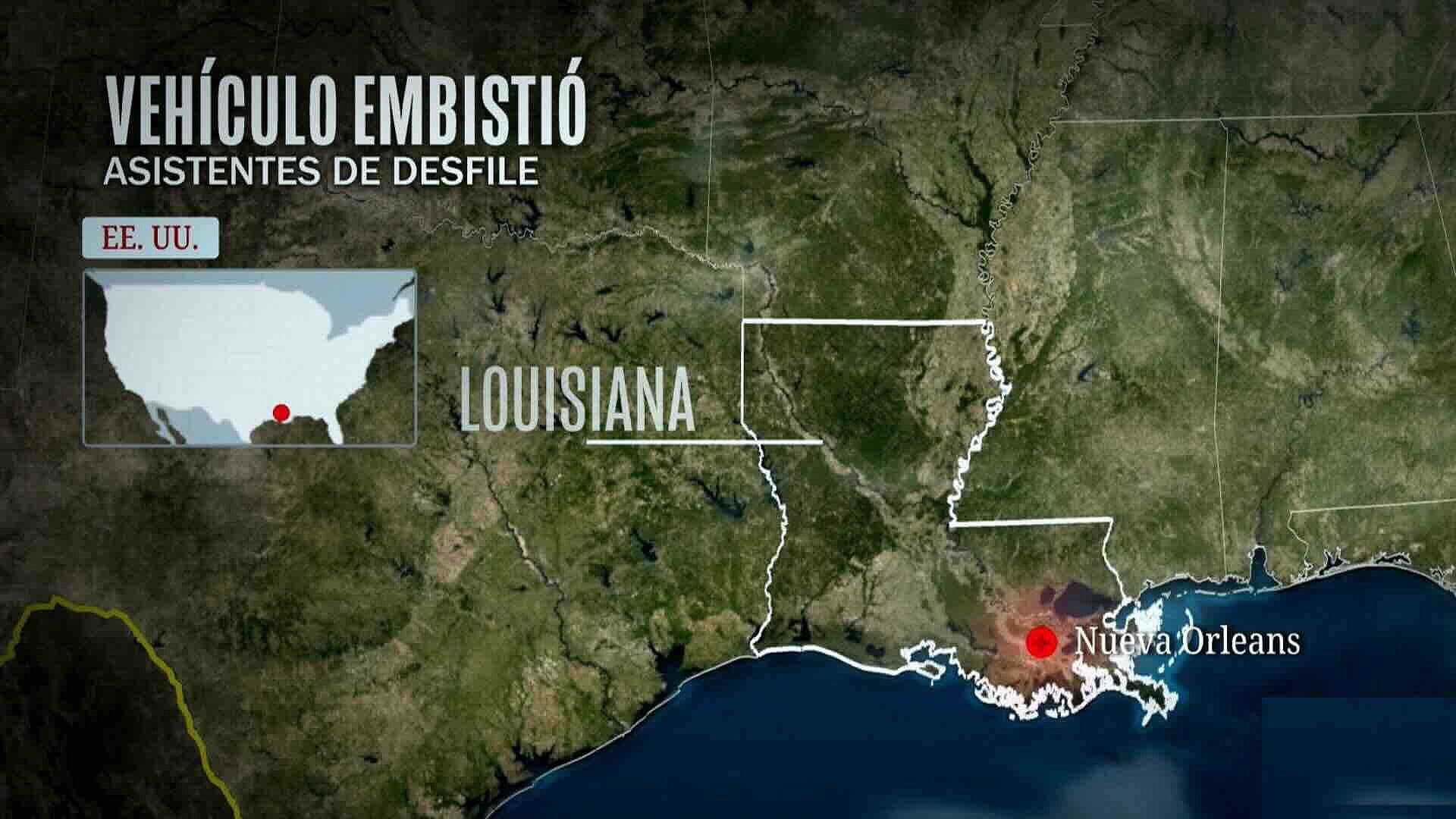 Atropellan a Asistentes de Desfile en New Iberia, Louisiana; 15 Resultan Heridos