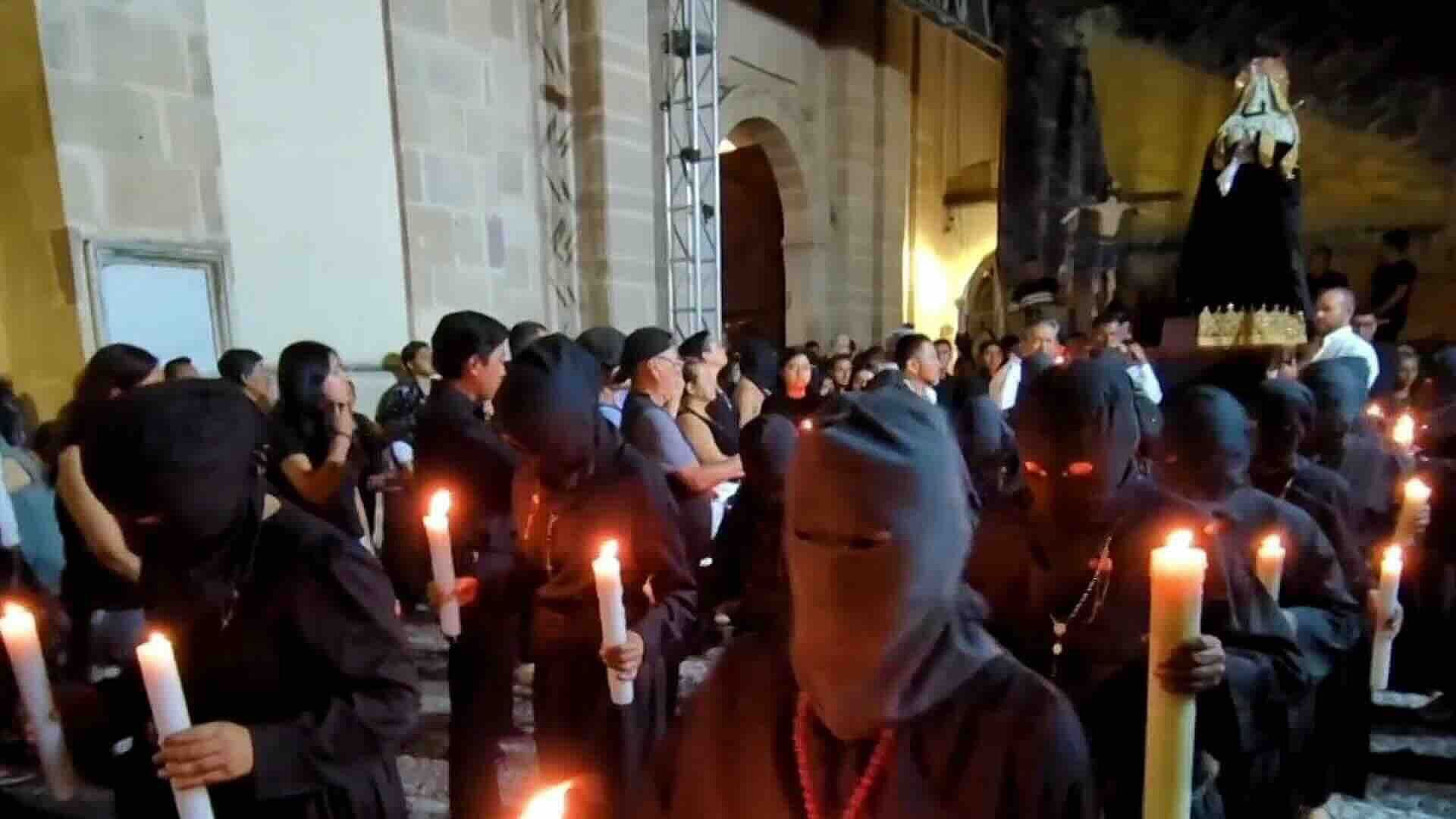Semana Santa en Taxco Culmina con Tres Procesiones y Participación de los Encruzados