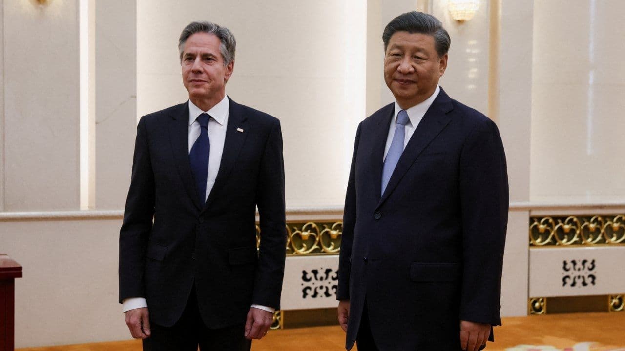 Anthony Blinken se Reúne con Xi Jinping en Beijing