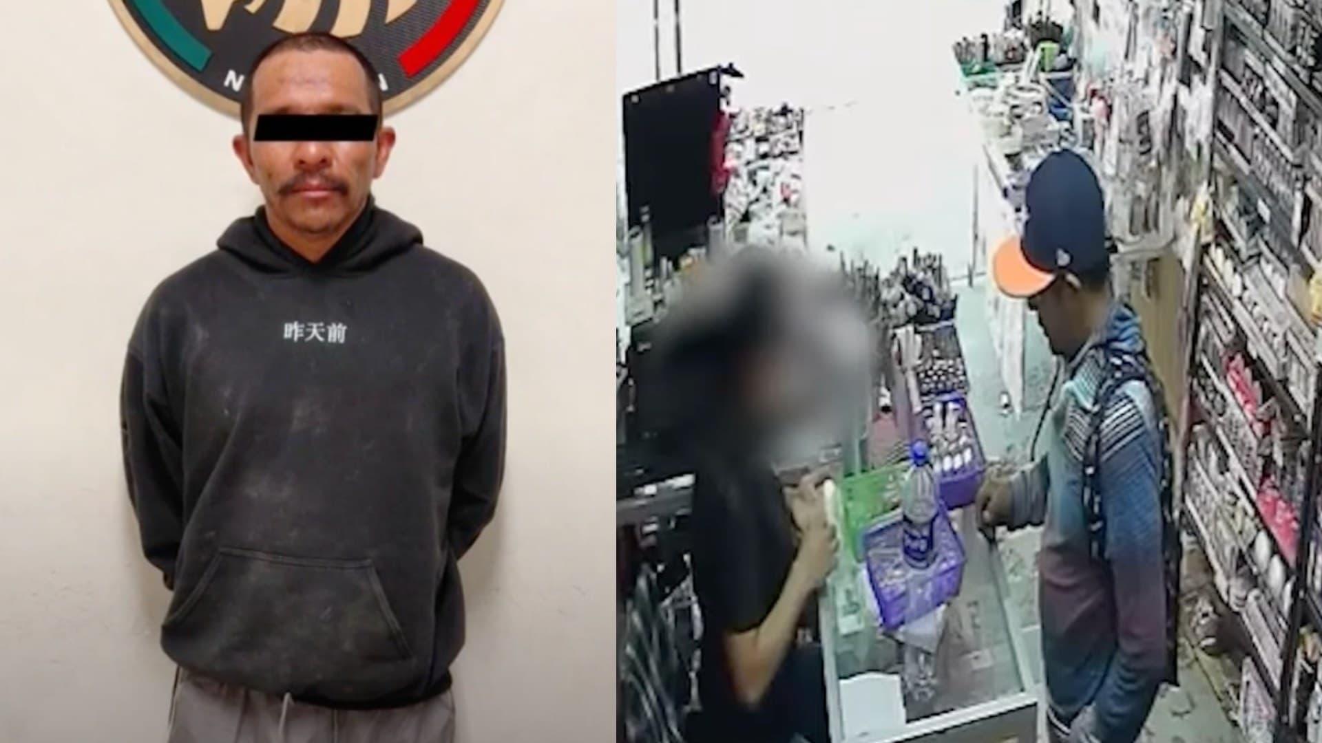 Detienen a Hombre por Presuntamente Asaltar Negocio de Maquillaje en Salinas Victoria, NL
