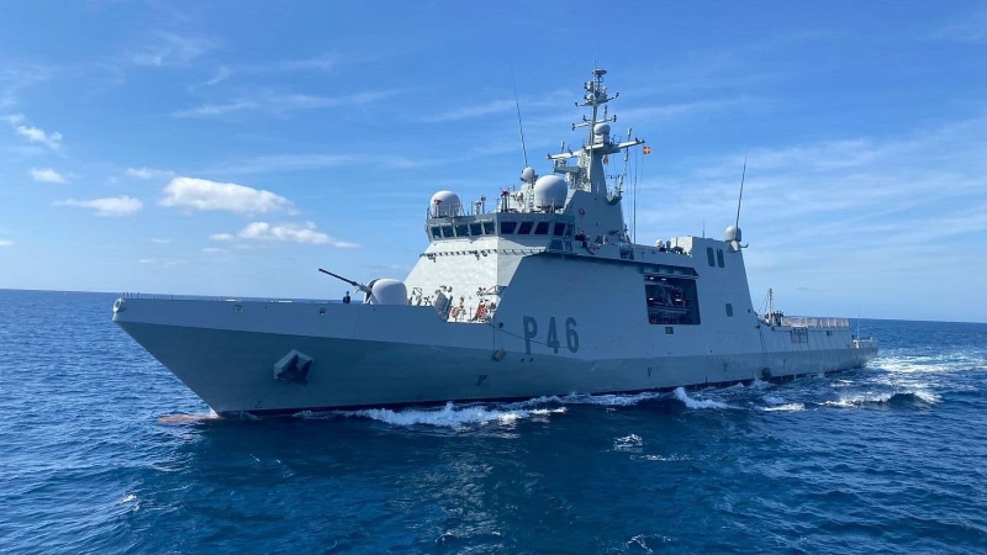 Buque Militar Español Zarpa del Puerto de Cartagena para Escoltar a la Global Sumud Flotilla