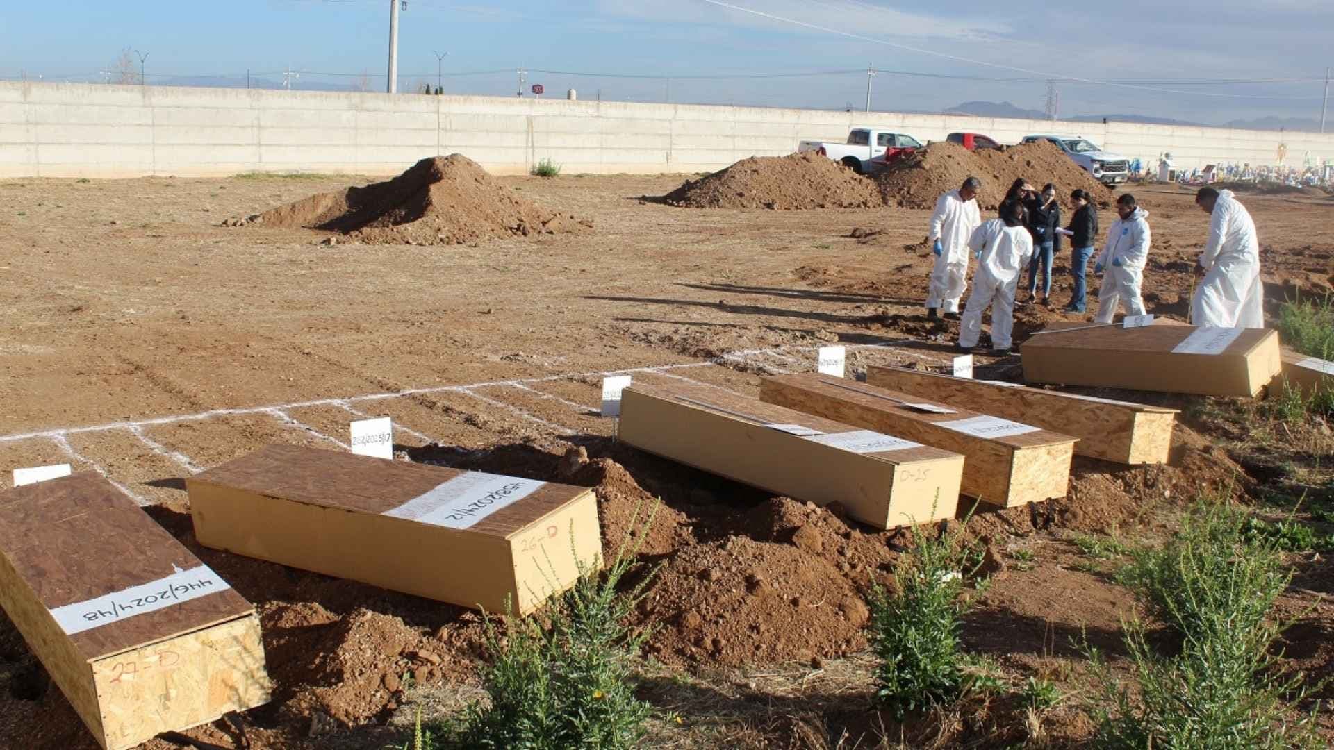 Inhuma Fiscalía 41 Cuerpos No Identificados en Cuauhtémoc, Chihuahua