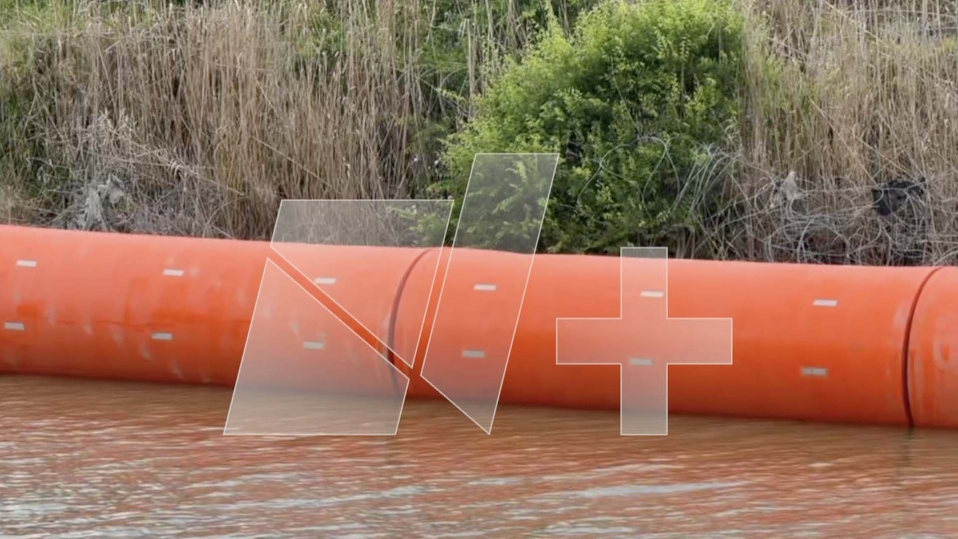 Avanza la Instalación de Boyas en el Río Bravo Entre Brownsville y Matamoros