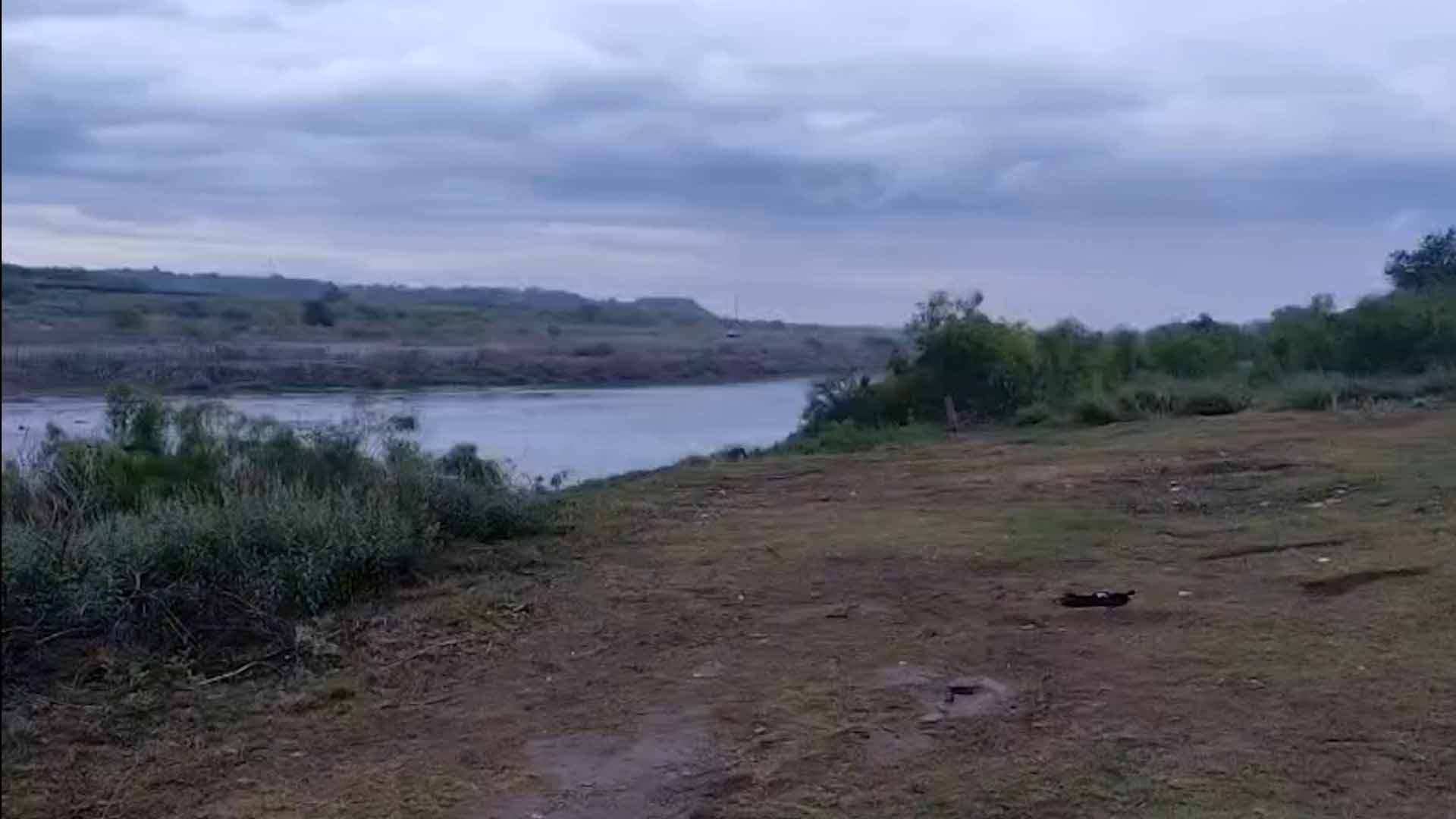 Encuentran Cuerpo de Hombre Flotando en el Río Bravo en la Colonia Morelos en Piedras Negras