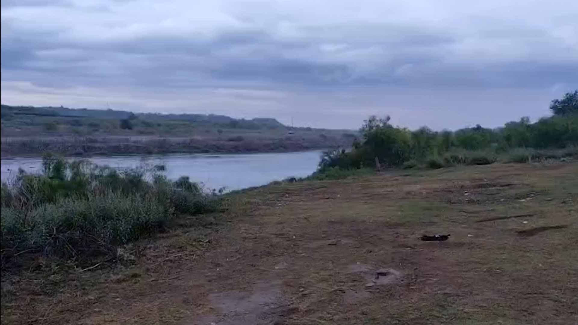 Encuentran Cuerpo de Hombre Flotando en el Río Bravo en la Colonia Morelos en Piedras Negras