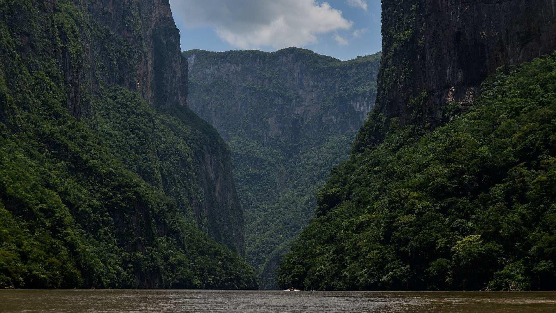 Se registra deslave en el Cañón del Sumidero 22/03/2022