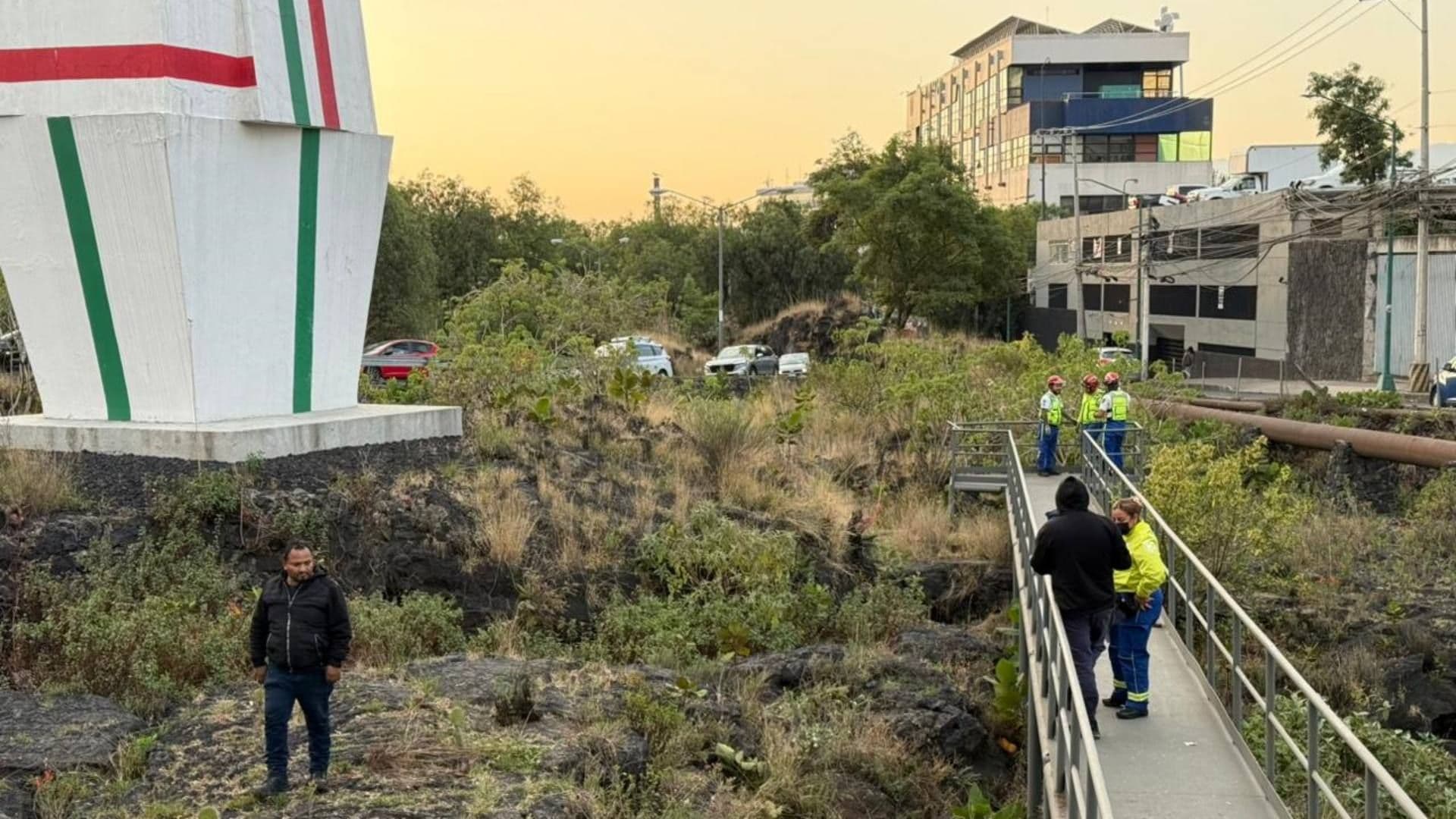 ¿Qué Pasó Hoy en Zona Arqueológica de Cuicuilco? Reportan Atrapados en Periférico e Insurgentes