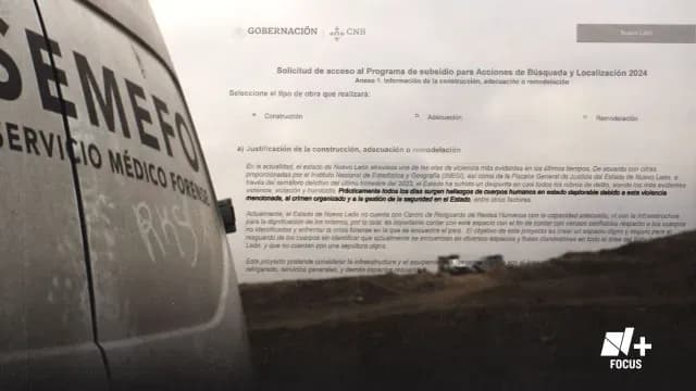 La Comisión Local de Búsqueda de Nuevo León argumenta que no tiene las herramientas necesarias para hacer frente a la crisis forense en el estado.