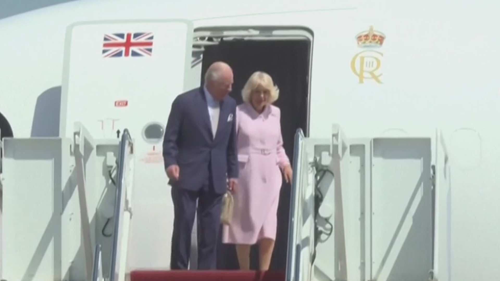 El Rey Carlos III y La Reina Camila Llegan a EUA para una Visita de Estado