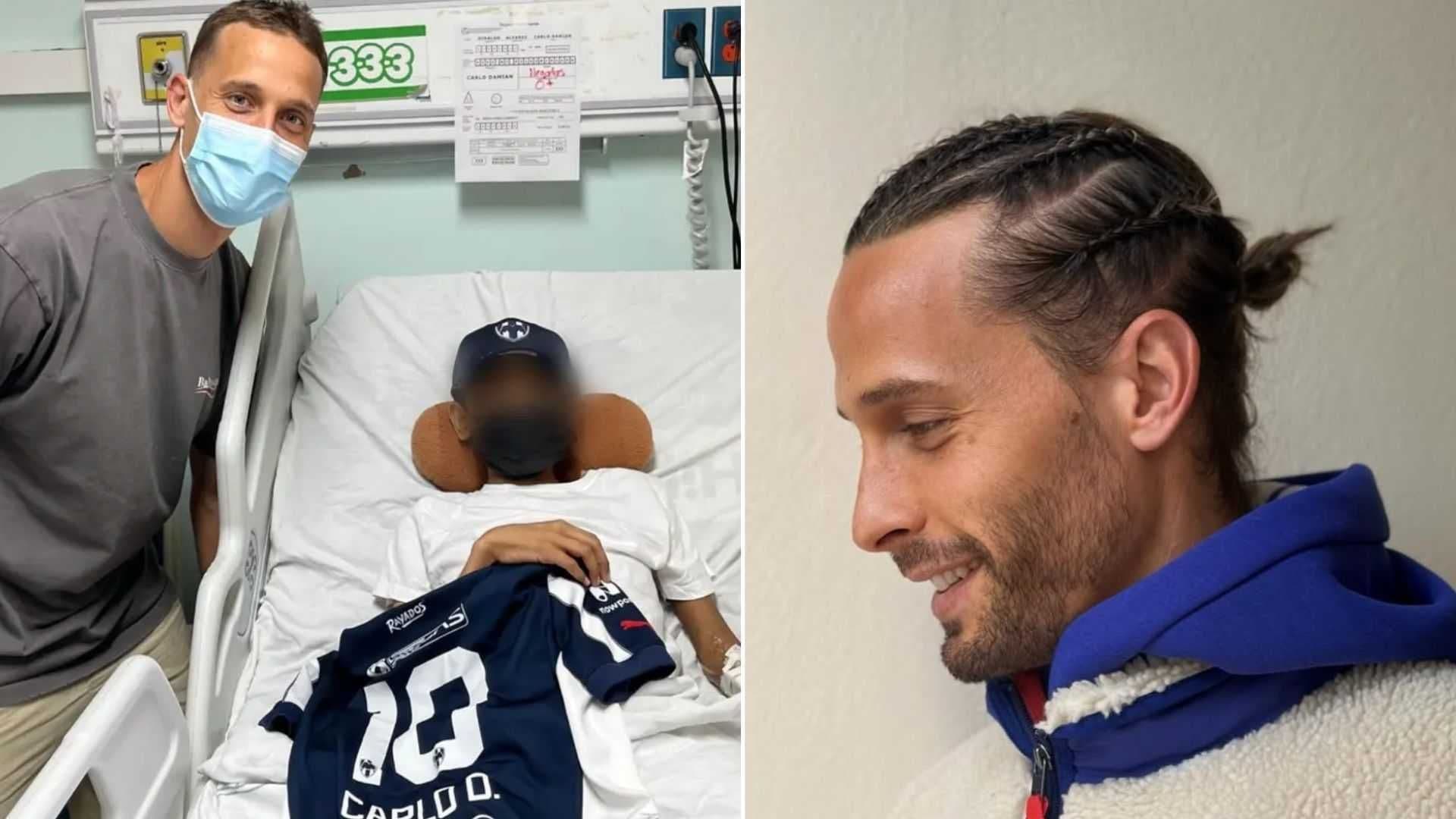 Sergio Canales Visita a Paciente Pediátrico de la UMAE 25 del IMSS en Monterrey, Nuevo León