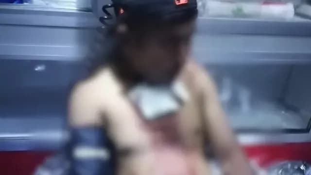 El joven resultó herido del cuello por arma punzo-cortante en Puebla. Foto: N+