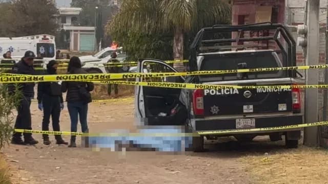 El oficial de la policía de Coronango quedó malherido por disparos de un hombre. Foto: Cristóbal Lobato | N+