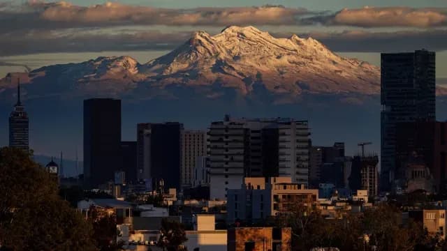 Iztaccíhuatl nevado enero de 2025